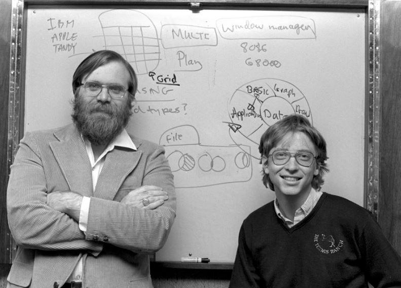 ビル・ゲイツとポール・アレンとトラフォデータが出会う