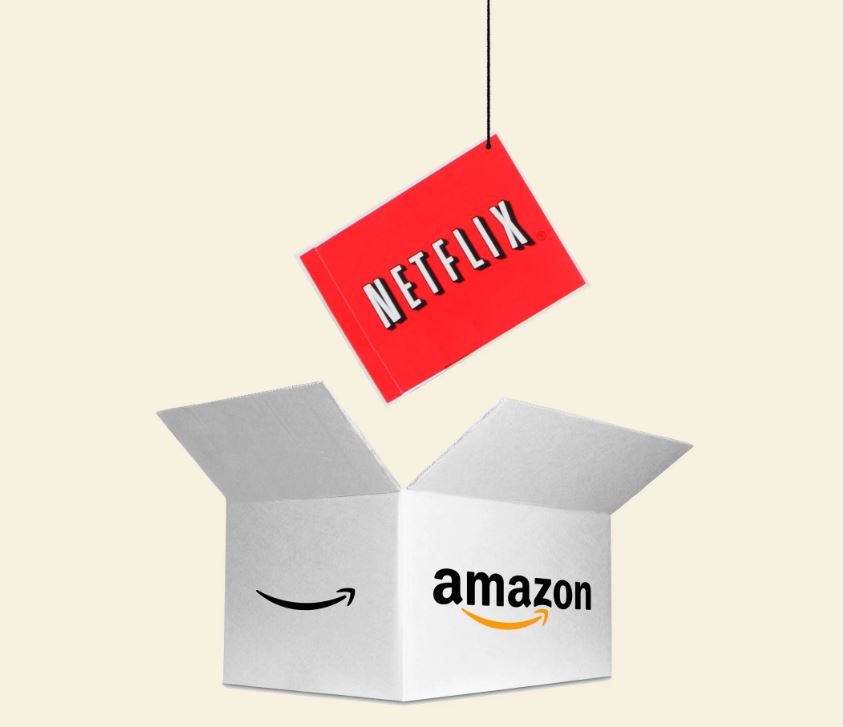 Netflixをアマゾンへの事業売却を検討